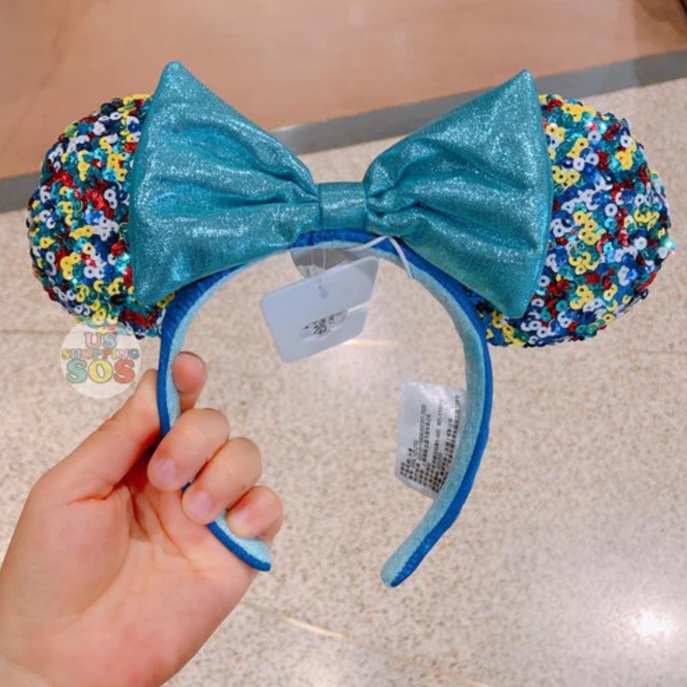 Shanghai Disney Resort Minnie Mouse Sequined Headband/Ears